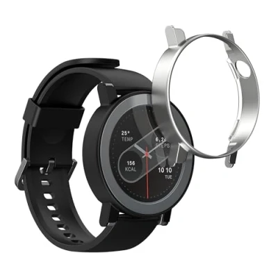 Image de kwmobile 2X Protection Écran Compatible avec CMF by Nothing Watch Pro 2 (D398) Étui Boîtier sans Le Fitness Tracker