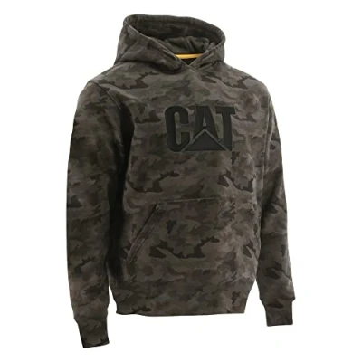 Image de CAT Caterpillar W10646 016 L Pull à Capuche avec Logo