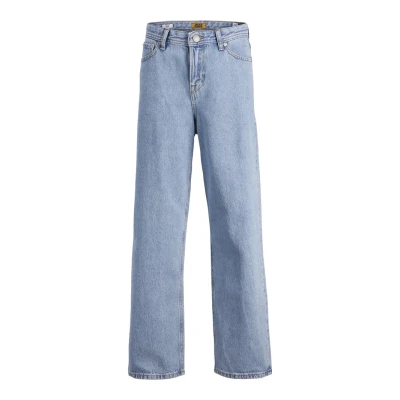 Image de Jack &amp; Jones Junior Jjialex Jjoriginal Jean boyfriend pour enfants, Taille: 8a, Blue denim