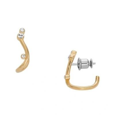 Image de Skagen SKJ1760710 Boucles d&#039;oreilles goldcoloured, Femme, Taille: One Size, Gold coloured