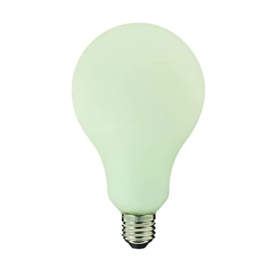 Image de Xanlite Ampoule LED E27 Vintage Poire Opaline Verre Lacté Culot Angle Éclairage 320 Grosse 12W 1521 Lm Lumière Blanc Neutre RFDMGE1521GOCW