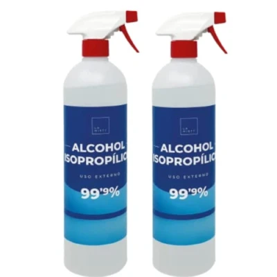 Image de Alcool Isopropylique 99,9% 2000 ml Spray Isopropanol Nettoyeur Liquide Flacon Pulvérisateur