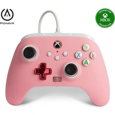 Image de PowerA 1518815 01 accessoire de jeux vidéo Rose USB Manette jeu Analogique/Numérique Xbox One, Series S, X Neuf