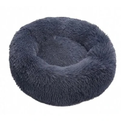 Image de Lit pour chien Puppy Love 100 cm Confort optimal et durable Gris foncé élégant sympa