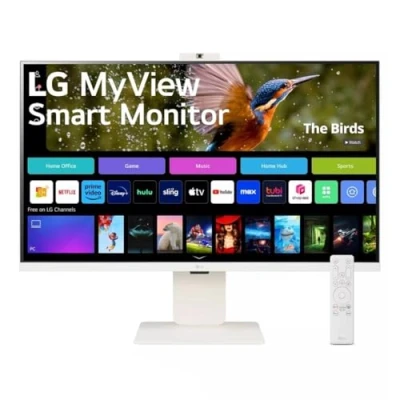 Image de LG MyView Smart Monitor 32SR85U W.AEU Tout en Un 32, Dalle IPS résolution FHD (3840x2160), 5ms GtG 60Hz, HDR 10, DCI P3 95% (CIE1976), inclinable, réglable Hauteur