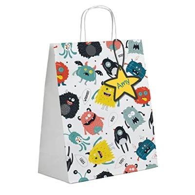 Image de Folat 68318 Sacs de Distribution Monster Bash 6 pièces, Multicolore