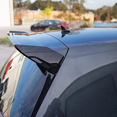 Image de Aileron De Toit Arrière Voiture ABS pour VW Golf 7 VII Facelift MK7 MK7.5 R GTI TSI Line 2014 2019 Hatchback, Aile Modification Spoiler Accessoires