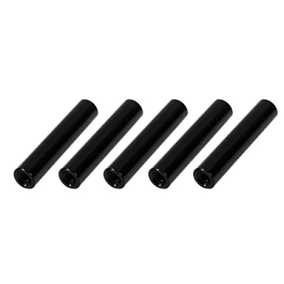 Image de sourcing map 5Pcs M3 x 25mm Rond Aluminium Colonne Alliage Entretoise Espace Goujon Fixation pour Quadcopter Noir