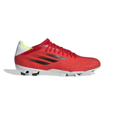 Image de adidas Mixte X Speedflow.3 FG Chaussure de Football, Red Core Black Solar Red, 42 2/3 EU