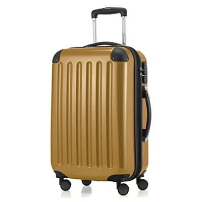 Image de HAUPTSTADTKOFFER ALEX Bagage à main rigide, Valise cabine, 4 roues doubles, 55 cm, 42 litres, Or d&#039;automne