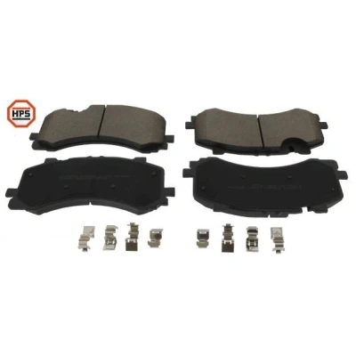 Image de MAPCO 6016HPS Jeu de plaquettes frein Essieu avant préparé pour indicateur d&#039;usure, contact signal d&#039;usure exclu avec accessoires AUDI: Q7