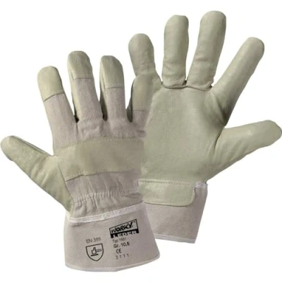 Image de L+D 1551 10,5 Gant de protection beige Cuir