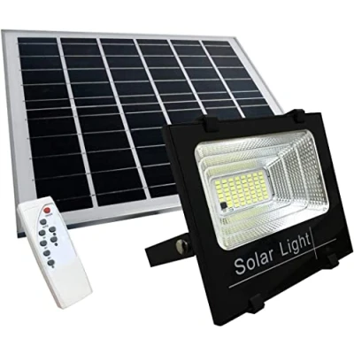 Image de tempo di saldi Spot LED Smd 200 W avec panneau solaire capteur crépusculaire et télécommande