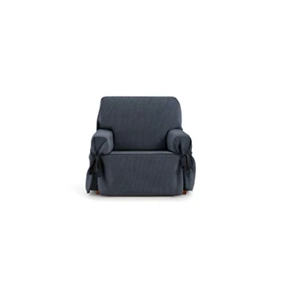 Image de Eysa Housse de Fauteuil avec des Rubans Rabat Couleur 03 Bleu
