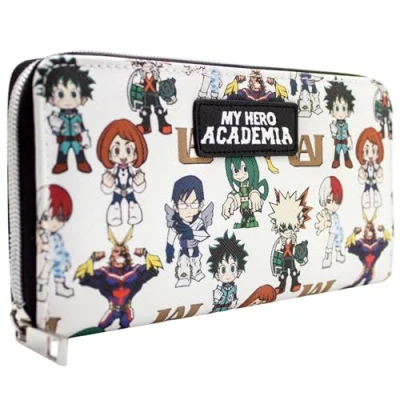 Image de My Hero Academia Classe 1 A Héros Groupe Portefeuille Blanc