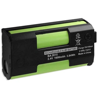 Image de Batterie Compatible avec Sennheiser BA2015 für Mikroport System 2015, SK2015, EK2015 / Evolution Wireless G2, G3,G4 Serie/Tourguide SK2020 D [Ni MH 1600 mAh 2.4V]