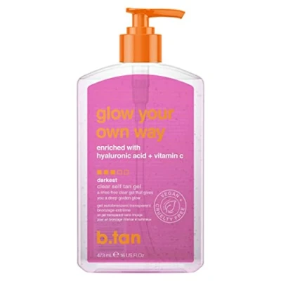 Image de B.tan Glow Your Own Way gel autobronzant transparent 437ml