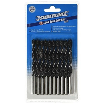 Image de Silverline 721675 Forets à pointe et double tranchant 8 mm 10 pcs