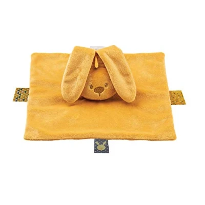 Image de Nattou Doudou Plat Lapin Lapidou, Compagnon dès la Naissance, 28 x cm, Ocre