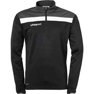 Image de uhlsport Tshirt à manches longues, Taille: Large, Schwarz/anthra/weiß