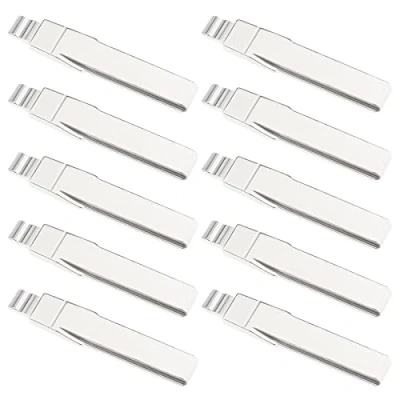 Image de ECSiNG Lot de 10 Lames clé Voiture Vierges HU66/HAA Remplacement d&#039;urgence Compatible avec Les clés à Distance intelligentes sans