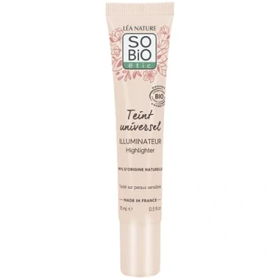 Image de LÉA NATURE SO bio étic Illuminateur certifié Teint universel Illumine Effet bonne mine Texture fluide &amp; légère Huile de Jojoba 99% d’origine naturel Vegan Made in France 15 ml