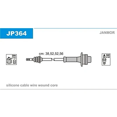 Image de JANMOR JP364 Jeu De Fils d&#039;Allumage TOYOTA: Modell F