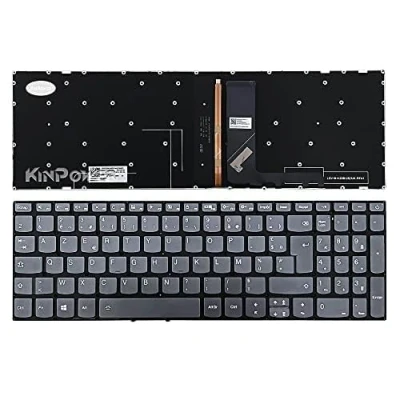 Image de Clavier Azerty Français Pour Lenovo Ideapad L340 17API Rétroéclairage
