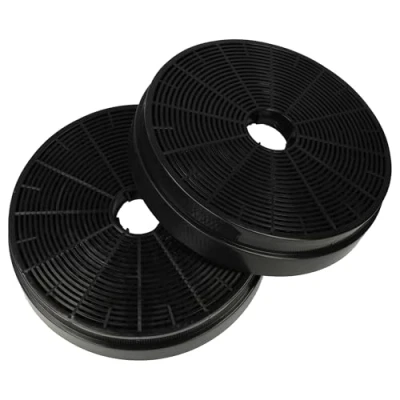 Image de vhbw 2x Filtres à charbon actif remplacement pour Klarstein CGCH3, 10030727 hotte de cuisine