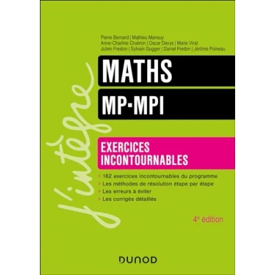 Image de Maths Exercices incontournables MP MPI 4e éd.