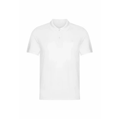 Image de DANISH ENDURANCE Polo en Coton Bio à Manches Courtes pour Homme, Lot de 1 ou 2, Blanc, L