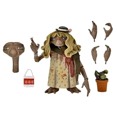 Image de Neca Figurine Action E.T. Ultimate Version Dress UP 40e Anniversaire Hauteur 11cm