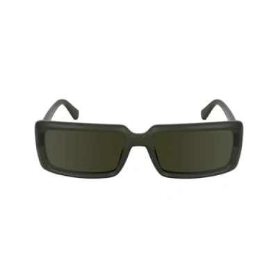 Image de Calvin Klein Unisex CKJ24622S 309 Lunettes de soleil Bio inject Vert Carré Normale