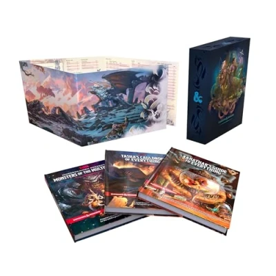 Image de Dungeons &amp; Dragons Rules Expansion Gift Set (D&amp;D Books) Tasha&#039;s Cauldron of Everything + Xanathar&#039;s Guide to Monsters the Multiverse DM Screen Version Anglaise