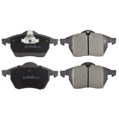 Image de FEBI BILSTEIN 16107 Jeu de plaquettes frein Essieu avant contact signal d&#039;usure exclu avec clip piston OPEL: Vectra B Berline, Calibra A