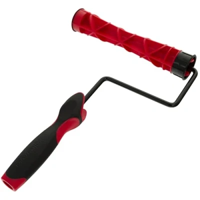 Image de MAVERICK Cadre de Rouleau Peinture, Rouge/Noir, 22,9 cm/4,4 cm diamètre