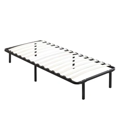 Image de SAMPUR Sommier EcoFlex Résistant et Confortable Zone Lombaire renforcée Cadre métal laqué époxy Montage Rapide Facile (90x190 cm)