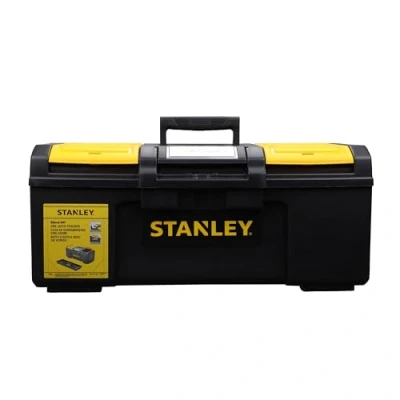 Image de Stanley 1 79 218 Boîte à outils 60 cm Ouverture main système touchlab structure robuste large capacité de rangement porte amovible poignée antidérapante Multicolore