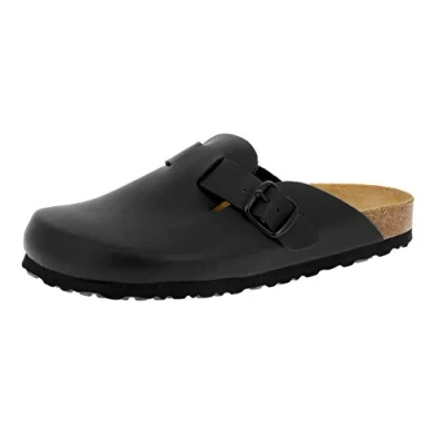 Image de Lico Bioline Clog, Chaussons Mules Homme, Noir, 39 EU