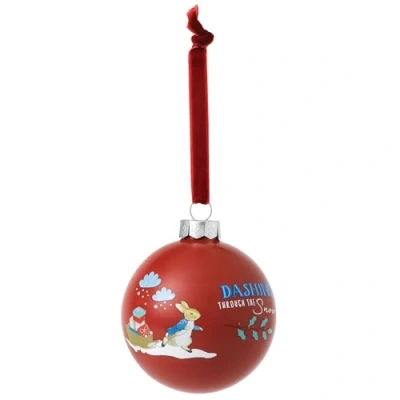 Image de Beatrix Potter Boule de Noël Peter Rabbit