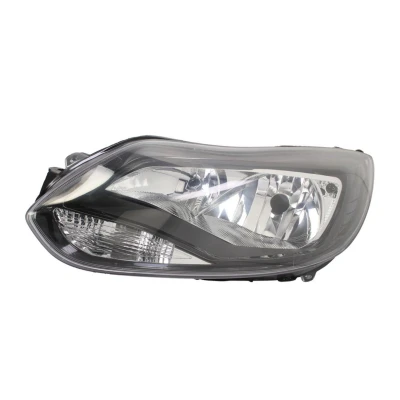 Image de ABAKUS 431 11A4LMLDEM2 Phares gauche H7/H1 noir limpide avec commande pour correcteur de site projecteur PX26d, P14.5s FORD: FOCUS 3, 3 Turnier