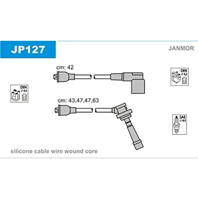 Image de JANMOR JP127 Jeu De Fils d&#039;Allumage