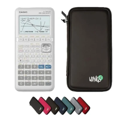 Image de CALCUSO Ensemble de Base Noir avec Calculatrice Graphique Casio FX 9860GIII