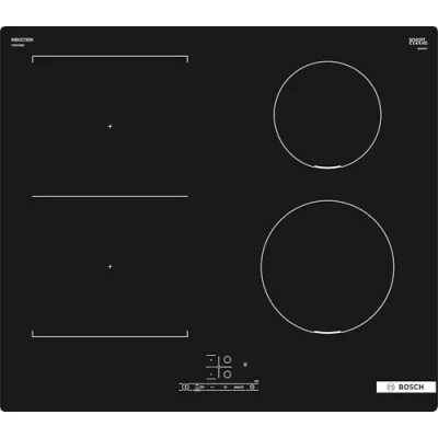 Image de Table induction 60cm BOSCH SER4 PVS611BB6E Noir 4 foyers