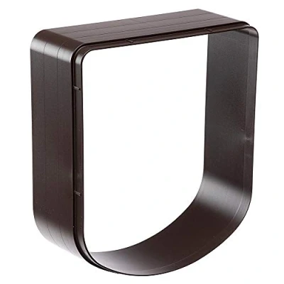 Image de Ferplast Extension pour Porte Petits Chiens et Chats Chatière Basculante Swing 3 5 Extension, 16,3 x H 18,4 cm, Profondeur Marron Multicolore Taille Unique