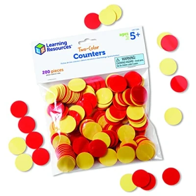 Image de Learning Resources Two Color Counters, Set of 200