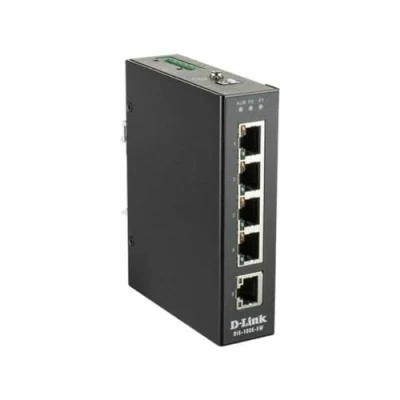 Image de D Link DIS 100E 5W commutateur réseau Non géré L2 Fast Ethernet (10/100) Noir