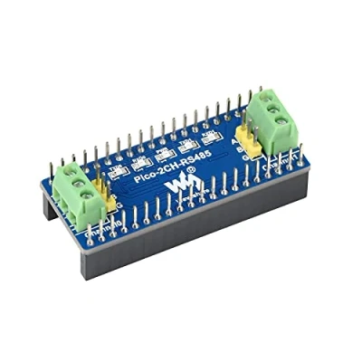 Image de Waveshare 2 Channel RS485 Module for Raspberry Pi Pico Incorporates Transceiver SP3485 Using UART Bus