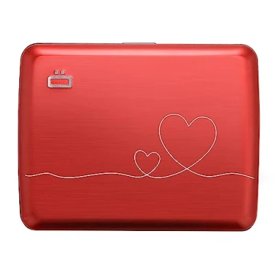 Image de ÖGON DESIGNS OGON Portefeuille en Aluminium Smart Case V2 Large Format Carte d&#039;identité et permis de Conduire Protection RFID Capacité 10 Cartes, Billets reçus