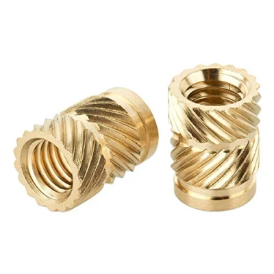 Image de Turmberg3D Lot de 20 douilles filetées en laiton M8 x 12,7 mm pour pièces plastique d&#039;imprimante 3D (M8 12,7)